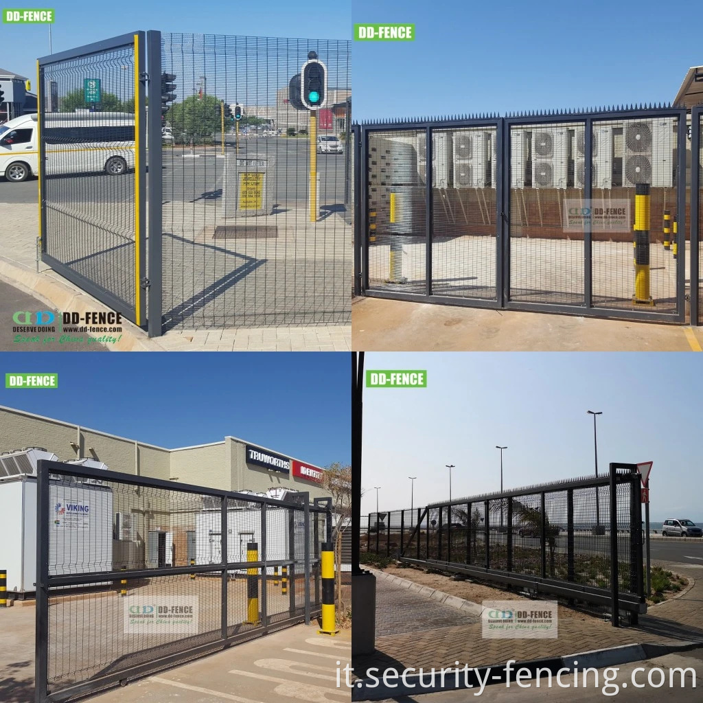 Cina HDG o Polvera Black 358 Fence di sicurezza